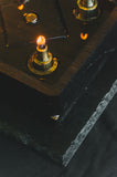 4-Fold Gilded Square Lamp  XY