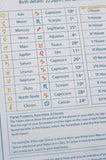Astrological Birth Chart (Natal Chart)