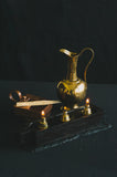 3-Fold Oil Lamp with Handle