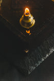 4-Fold Square Gilded lamp