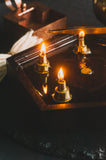 5-Fold Pentagonal Lamp with Gilding