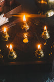 5-Fold Pentagonal Lamp with Gilding