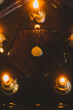 5-Fold Pentagonal Lamp with Gilding