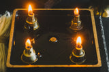 4-Fold Gilded Square Lamp