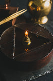 Single Flame Circular Triangle Lamp