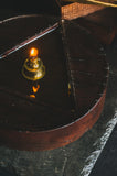 Single Flame Circular Triangle Lamp