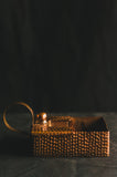 Handmade Copper Ashtray & Wick Holder