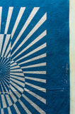 'A Trinity - 2' - Cyanotype on handmade paper